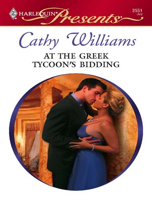 cover image of At the Greek Tycoon's Bidding